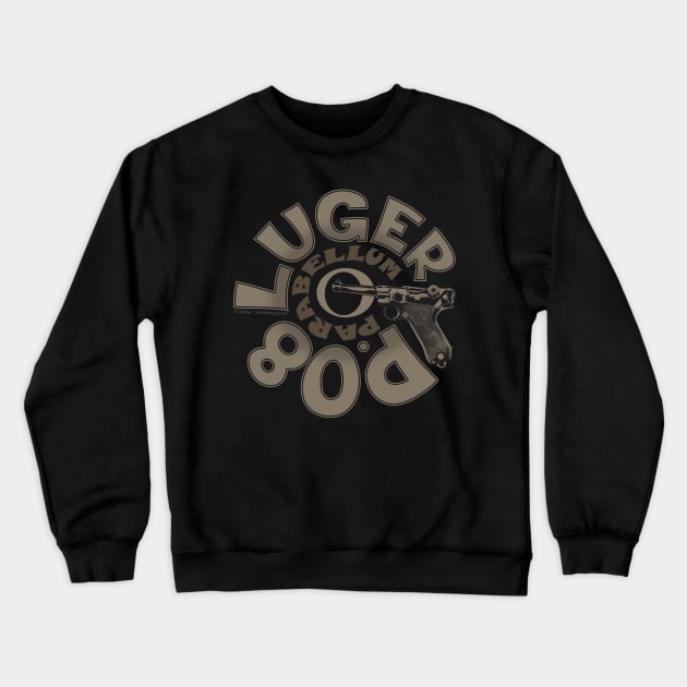 Luger P-08 Parabellum Pistol Crewneck Sweatshirt by NormanX